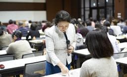 面接事業の様子